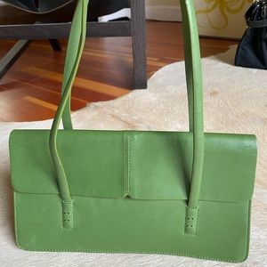 Alfani fabulous green shoulder handbag purse